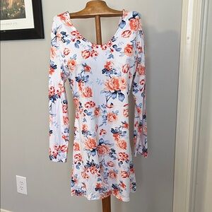 Floral Long Sleeve Dress
